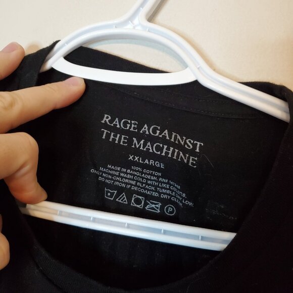 Rage Against The Machine Public Service Announcement Tour Shirt Black Size 2XL - Picture 5 of 5